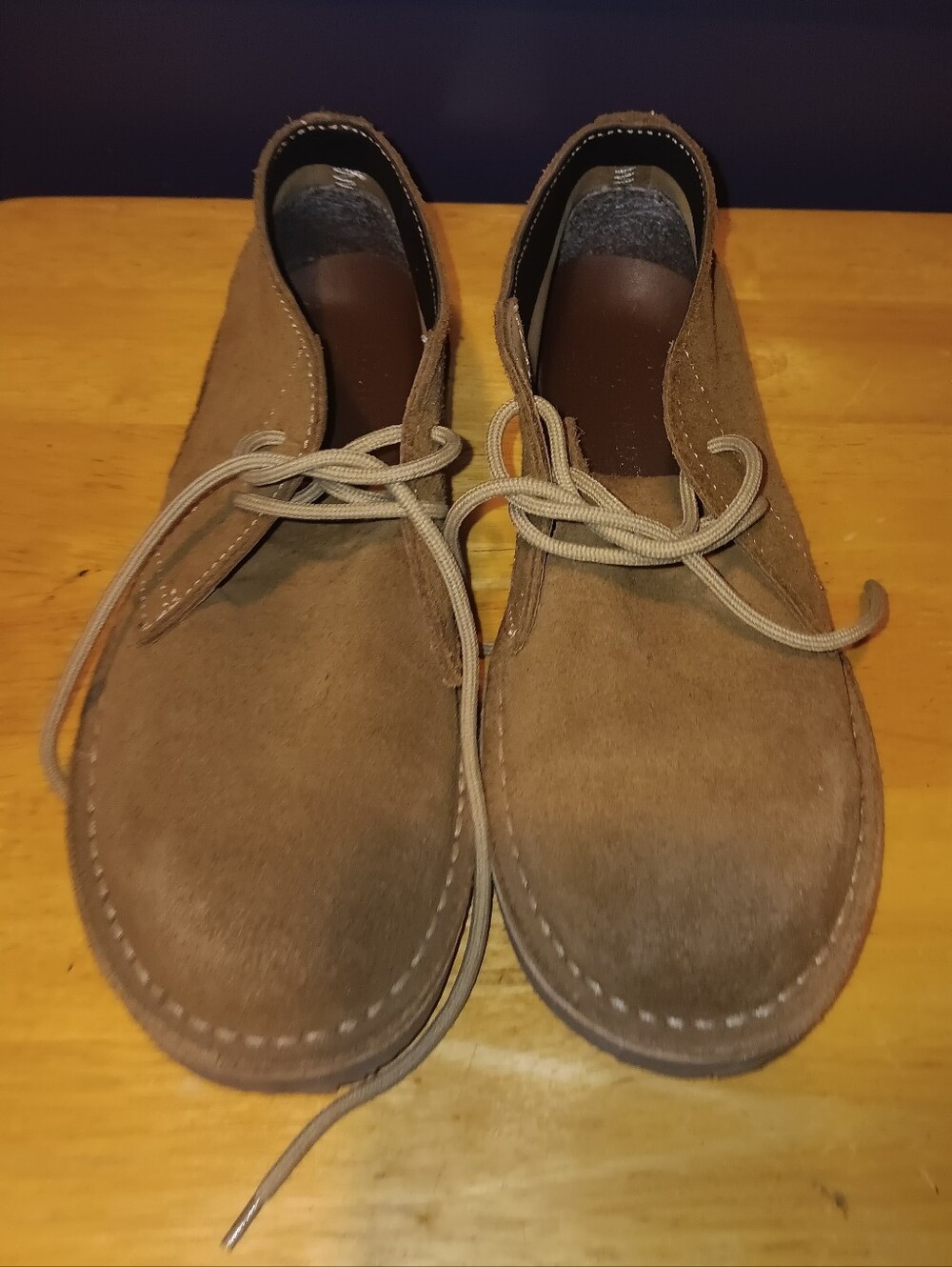 Veldskoen Brown Suede Casual Chukka Boots Size 5 Mens Womens 7